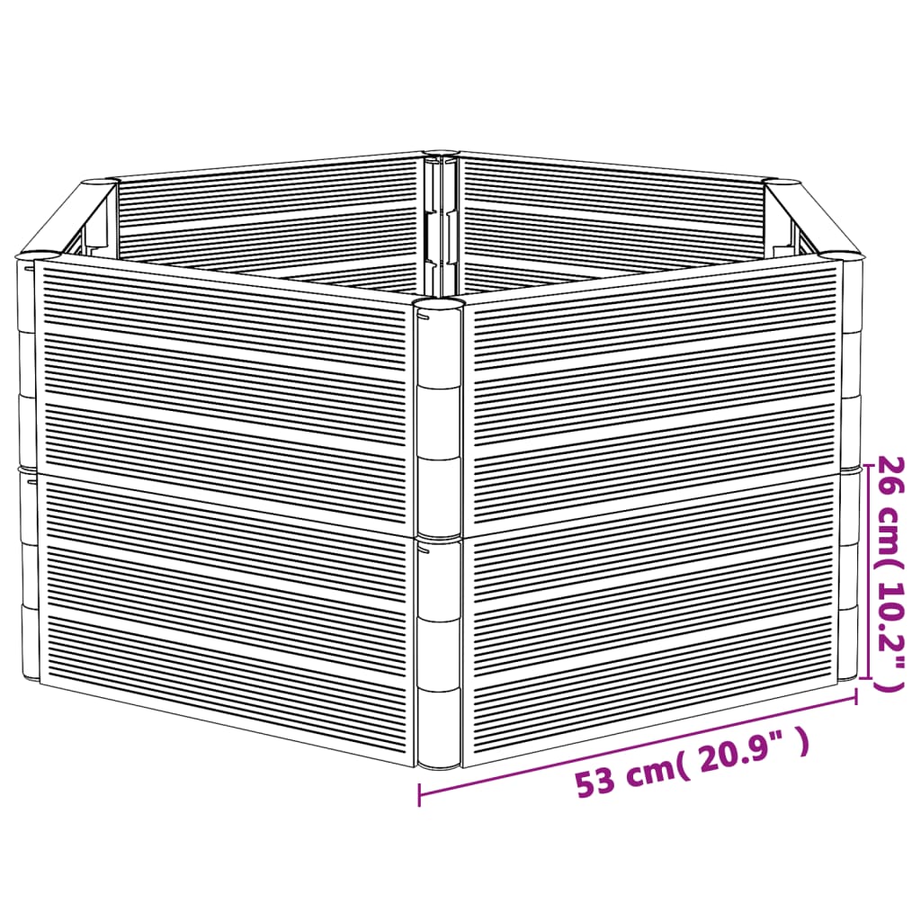 Garten-Pflanzkübel  PP