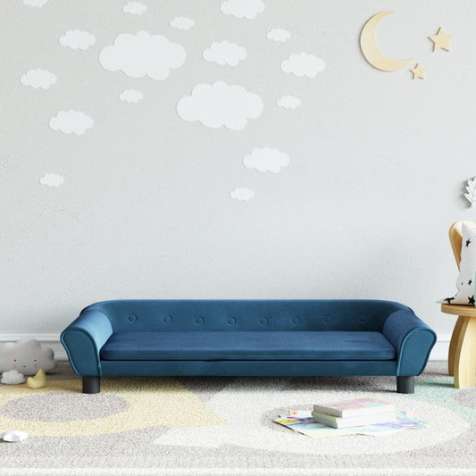 Kindersofa  100x50x26 cm Samt